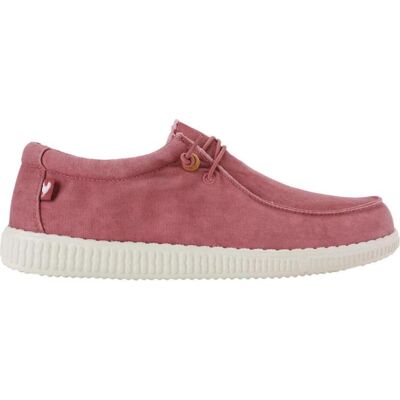 WALK IN PITAS Zapatos De Hombre Zapatillas In S24m-W10-Wlw Canvas Lavada Fresa Rosa Talla 44 WALK IN PITAS Zapatos De Hombre Zapatillas In S24m-W10-Wlw Canvas Lavada Fresa Rosa Talla 44