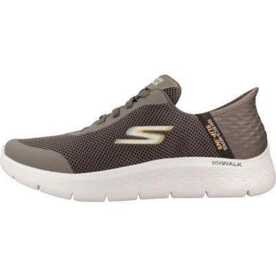Skechers Go Walk Flex Hands Up Slip-Ins 216324 Taupe Brn Talla 41 Skechers Go Walk Flex Hands Up Slip-Ins 216324 Taupe Brn Talla 41