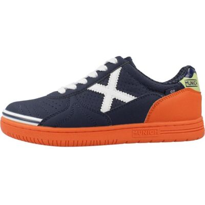 MUNICH Zapatillas Fútbol Sala G-3 Kid Profit Sport 1511421 Azul Marino Naranja 421 Talla 35 MUNICH Zapatillas Fútbol Sala G-3 Kid Profit Sport 1511421 Azul Marino Naranja 421 Talla 35