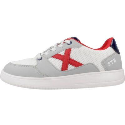 MUNICH Legit Kid 8022004 Blanco Gris Rojo 004 Talla 33 MUNICH Legit Kid 8022004 Blanco Gris Rojo 004 Talla 33