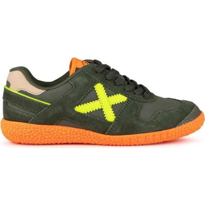 MUNICH Zapatillas De Fútbol Sala Mini Goal 8126594 Para Niños Verdes Caqui Talla 34 MUNICH Zapatillas De Fútbol Sala Mini Goal 8126594 Para Niños Verdes Caqui Talla 34