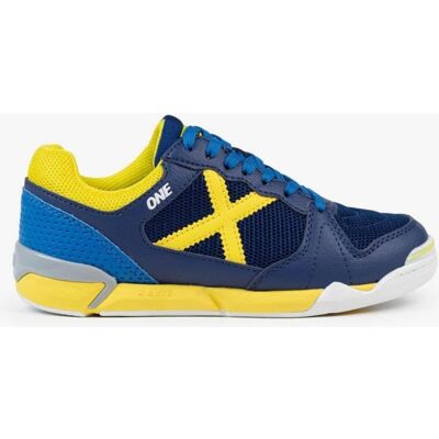MUNICH One Kid 70-1431070 - Zapatillas De Fútbol Sala Unisex Para Niños - Azul Azul Talla 38 MUNICH One Kid 70-1431070 - Zapatillas De Fútbol Sala Unisex Para Niños - Azul Azul Talla 38