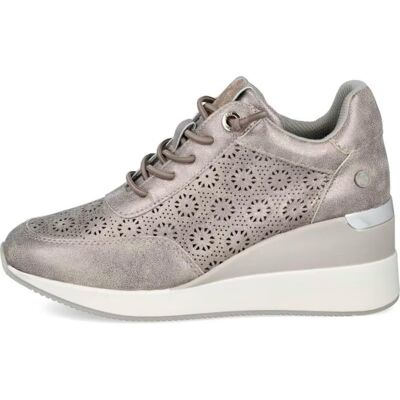 XTI Deportivas De Mujer 143776 Sneakers Con Cuna Para Mujer Plata Talla 40 XTI Deportivas De Mujer 143776 Sneakers Con Cuna Para Mujer Plata Talla 40