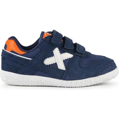 MUNICH Mini Goal Vco 8128620 Zapatillas Casual Azules Con Cierre De Velcro Azul Talla 24 MUNICH Mini Goal Vco 8128620 Zapatillas Casual Azules Con Cierre De Velcro Azul Talla 24