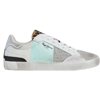 Pepe Jeans Deportivas De Hombre Sneakers Pls00010 Hombre Blanco-Verde Talla 39 Pepe Jeans Deportivas De Hombre Sneakers Pls00010 Hombre Blanco-Verde Talla 39