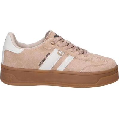 XTI Zapatillas Casual Mujer Modelo 143644 Ante Beige Rosado Rosa Talla 40 XTI Zapatillas Casual Mujer Modelo 143644 Ante Beige Rosado Rosa Talla 40