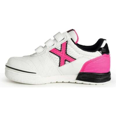 MUNICH Deportivas De Niña Modelo G-3 Kid Vco Indoor 382 P Blanco Talla 28 MUNICH Deportivas De Niña Modelo G-3 Kid Vco Indoor 382 P Blanco Talla 28