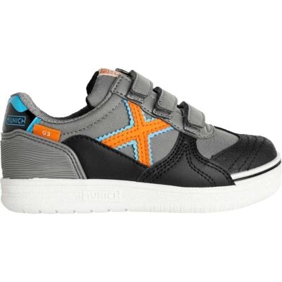 MUNICH Deportivas De Niña Y Niño Zapatillas G-3 Junior Velcro 383 Gris Talla 28 MUNICH Deportivas De Niña Y Niño Zapatillas G-3 Junior Velcro 383 Gris Talla 28