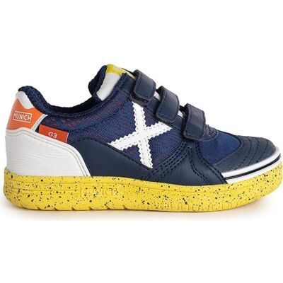 MUNICH Zapatillas G3 Kid Vco Indoor 361 Marino Bl 1514361 Azul Talla 28 MUNICH Zapatillas G3 Kid Vco Indoor 361 Marino Bl 1514361 Azul Talla 28