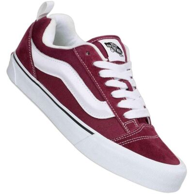Vans Knu Skool Zapatillas De Skate Para Hombre Rojo Talla 36 Vans Knu Skool Zapatillas De Skate Para Hombre Rojo Talla 36