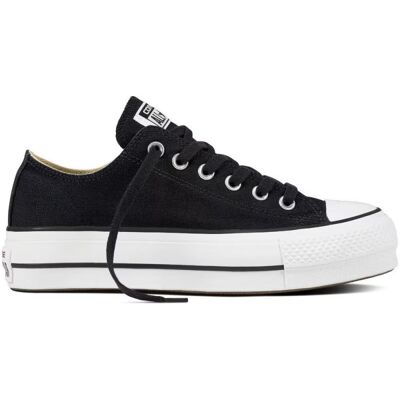 Zapatillas Plataforma Negras Converse - Mujer - Zapatos Casual Zapatillas Plataforma Negras Converse - Mujer - Zapatos Casual