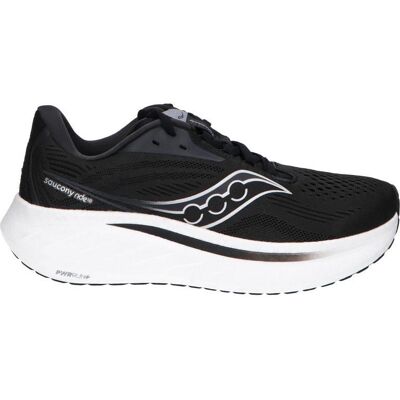 Saucony Deportivas De Mujer Y Niño S11001-100 Ride 18 Black-White Talla 38 Saucony Deportivas De Mujer Y Niño S11001-100 Ride 18 Black-White Talla 38
