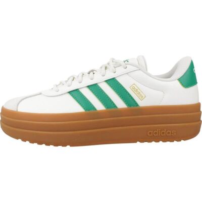 Adidas Vl Court Bold Plataforma Blancas Verdes Cwhite-Cougrn-Goldmt White Talla 40,5 Adidas Vl Court Bold Plataforma Blancas Verdes Cwhite-Cougrn-Goldmt White Talla 40,5