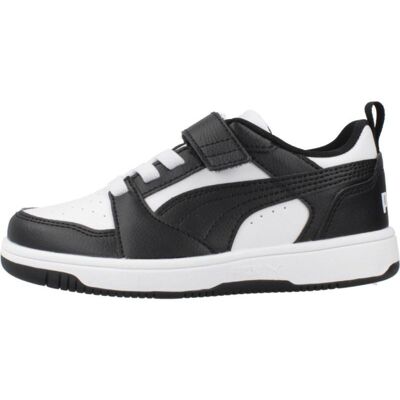 Puma Zapatillas Rebound V6 Lo Ac Ps Negro Blanco Negro Talla 28 Puma Zapatillas Rebound V6 Lo Ac Ps Negro Blanco Negro Talla 28