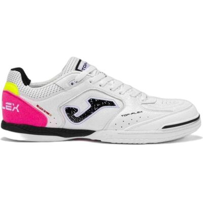 Joma Zapatillas De Fútbol Sala Top Flex 2532 Blanco Negro Flúor Talla 40 Joma Zapatillas De Fútbol Sala Top Flex 2532 Blanco Negro Flúor Talla 40