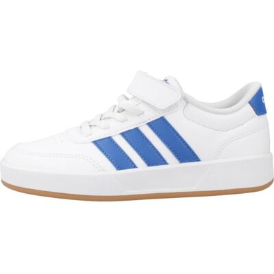 Adidas Zapatillas Breaknet 3.0 El C Blancas Con Rayas Azules White Talla 29 Adidas Zapatillas Breaknet 3.0 El C Blancas Con Rayas Azules White Talla 29