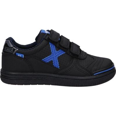 MUNICH Zapatillas G-3 Kid Velcro 1514443 Negras 443 Negro Talla 31 MUNICH Zapatillas G-3 Kid Velcro 1514443 Negras 443 Negro Talla 31