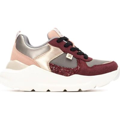 XTI Zapatillas Deportivas Burdeos Con Detalles Brillantes Burdeos Talla 32 XTI Zapatillas Deportivas Burdeos Con Detalles Brillantes Burdeos Talla 32