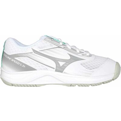 Mizuno Zapatillas Cyclone Speed 5 Jr Para Balonmano Y Vóley Unisex Blanco Talla 40.5 Mizuno Zapatillas Cyclone Speed 5 Jr Para Balonmano Y Vóley Unisex Blanco Talla 40.5