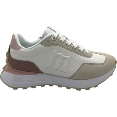 MTNG Zapatillas 225-60838 Para Mujer, Diseño Casual En Tonos Blanco, Nude Y Rosa C58641 - Murri Sady Talla 38 MTNG Zapatillas 225-60838 Para Mujer, Diseño Casual En Tonos Blanco, Nude Y Rosa C58641 - Murri Sady Talla 38