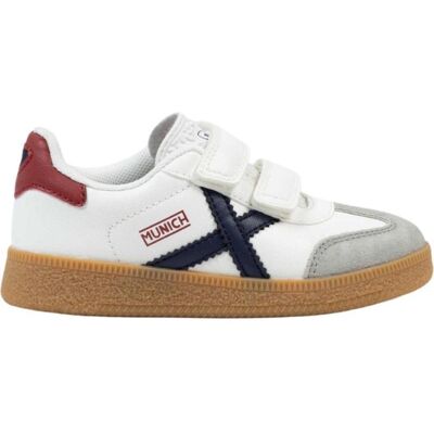 MUNICH Zapatillas Mini Barru 10 Con Velcro 8032010 White Talla 29 MUNICH Zapatillas Mini Barru 10 Con Velcro 8032010 White Talla 29