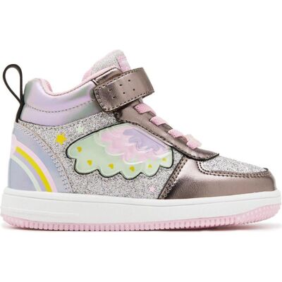 CONGUITOS Zapatillas Deportivas Bota Con Luces 224055 Pewter Estano Talla 30 CONGUITOS Zapatillas Deportivas Bota Con Luces 224055 Pewter Estano Talla 30