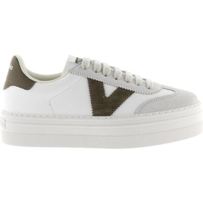 VICTORIA Zapatillas Barcelona Ciclista Kaki Efecto Piel Serraje Green Talla 39 VICTORIA Zapatillas Barcelona Ciclista Kaki Efecto Piel Serraje Green Talla 39