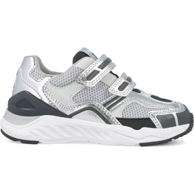 BIOMECANICS Biocanics Zapatillas 251272 Biorunner Gris/blanco/plata Doble Velcro Niño Platac198 Talla 28 BIOMECANICS Biocanics Zapatillas 251272 Biorunner Gris/blanco/plata Doble Velcro Niño Platac198 Talla 28