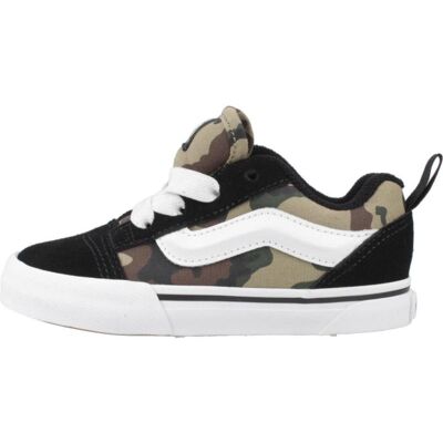 Vans Knu Skool Elastic Lace - Zapatillas De Niño Camuflaje Negro Y Verde Blkgren Talla 22 Vans Knu Skool Elastic Lace - Zapatillas De Niño Camuflaje Negro Y Verde Blkgren Talla 22