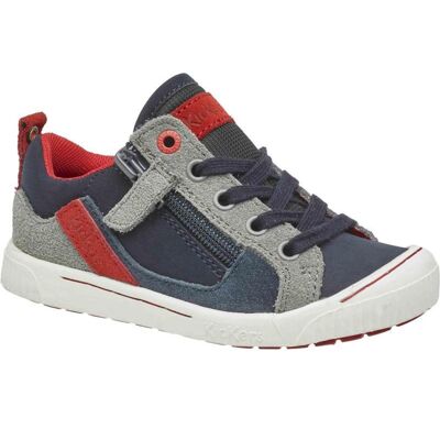 Kickers Zigzaguer Gris Gris Talla 26 Kickers Zigzaguer Gris Gris Talla 26