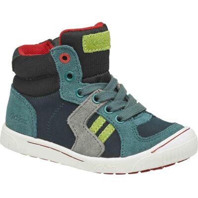 Kickers Botas Altas Ziguers Multicolor Gris Talla 31 Kickers Botas Altas Ziguers Multicolor Gris Talla 31