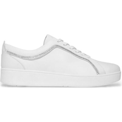 FITFLOP Sneakers Mujer Rally Crystal-Trim Blanco Talla 38 FITFLOP Sneakers Mujer Rally Crystal-Trim Blanco Talla 38
