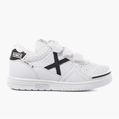 MUNICH Zapatillas Fútbol Sala G-3 Kid 1514456 Blanco Azul Talla 30 MUNICH Zapatillas Fútbol Sala G-3 Kid 1514456 Blanco Azul Talla 30