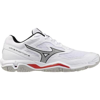 Mizuno Zapatillas Wave Phantom 3 Para Balonmano Y Voleibol Blanco Talla 46 Mizuno Zapatillas Wave Phantom 3 Para Balonmano Y Voleibol Blanco Talla 46