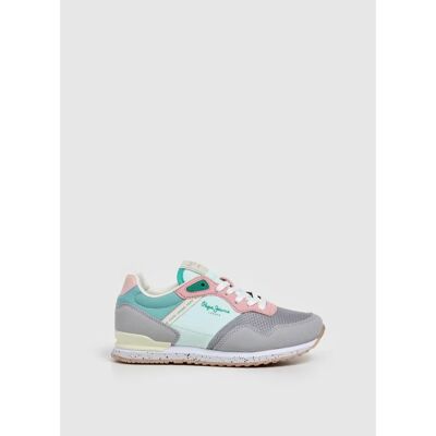 Pepe Jeans Zapatillas Deportivas Nina Multicolores 121-400014-919 Gris Talla 35 Pepe Jeans Zapatillas Deportivas Nina Multicolores 121-400014-919 Gris Talla 35