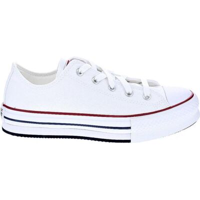 Converse Chuck Taylor All Star Eva Lift Plataforma Para Niña - Blanco Blanco Talla 28 Converse Chuck Taylor All Star Eva Lift Plataforma Para Niña - Blanco Blanco Talla 28