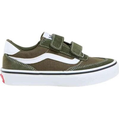 Zapatillas Vans Ward Con Cierre De Velcro Para Niños En Verde Verde Talla 32.5 Zapatillas Vans Ward Con Cierre De Velcro Para Niños En Verde Verde Talla 32.5