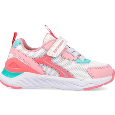 BIOMECANICS Zapatillas Deportivas 262273-F113 Con Cierre De Velcro Blanco-Rosa Talla 25 BIOMECANICS Zapatillas Deportivas 262273-F113 Con Cierre De Velcro Blanco-Rosa Talla 25