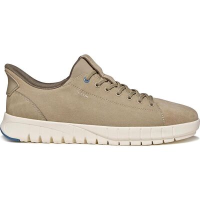 Geox Zapatillas U65mac Transpirables Beige Talla 40 Geox Zapatillas U65mac Transpirables Beige Talla 40