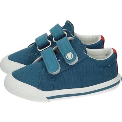 CONGUITOS Zapatillas Tesh517005 Con Doble Cierre De Velcro Azul Talla 20 CONGUITOS Zapatillas Tesh517005 Con Doble Cierre De Velcro Azul Talla 20