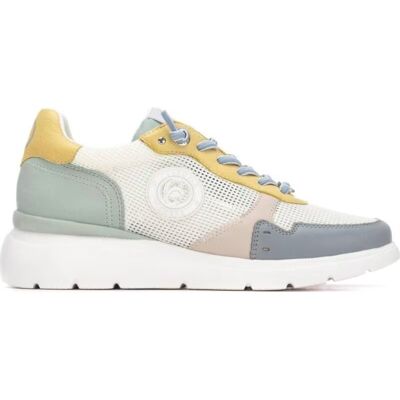 CARMELA Zapatillas Urbanas Multitono Con Detalles En Ante Aqua Talla 38 CARMELA Zapatillas Urbanas Multitono Con Detalles En Ante Aqua Talla 38