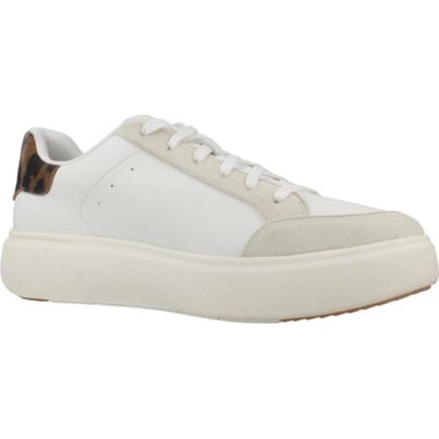 FITFLOP Zapatillas Para Mujer Con Detalle Animal Print Blanco Talla 40 FITFLOP Zapatillas Para Mujer Con Detalle Animal Print Blanco Talla 40