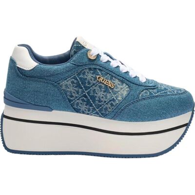 Guess Zapatillas Camrio11 Flpc11 Denim Plataforma Azul Talla 39 Guess Zapatillas Camrio11 Flpc11 Denim Plataforma Azul Talla 39