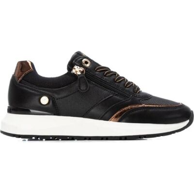XTI Zapatillas 144183 Con Detalles Metalizados Negro Talla 39 XTI Zapatillas 144183 Con Detalles Metalizados Negro Talla 39