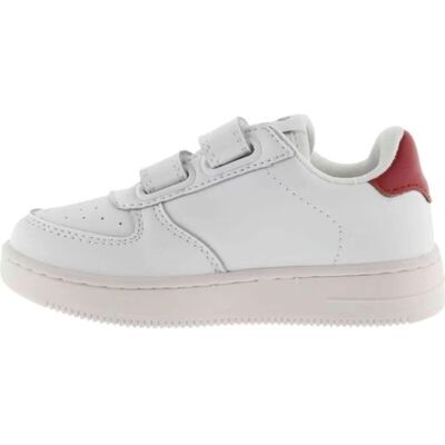 VICTORIA Zapatillas Tiempo 1124104v Con Cierre De Tiras Adherentes Blanco/marino/rojo Blanco Talla 31 VICTORIA Zapatillas Tiempo 1124104v Con Cierre De Tiras Adherentes Blanco/marino/rojo Blanco Talla 31