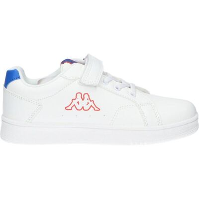 Zapatillas blancas Kappa - Calzado deportivo casual para niños Zapatillas blancas Kappa - Calzado deportivo casual para niños