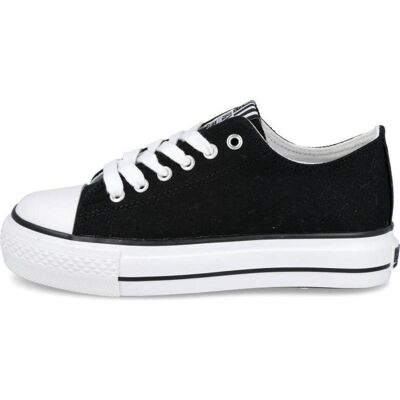 CONGUITOS Nv552715 Zapatillas De Lona Bajas Negras Negro Talla 38 CONGUITOS Nv552715 Zapatillas De Lona Bajas Negras Negro Talla 38