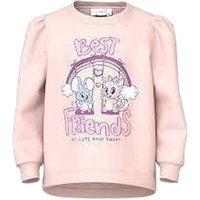NAME IT Sudadera Best Friends Para Niños Rosa Talla 18 Meses NAME IT Sudadera Best Friends Para Niños Rosa Talla 18 Meses