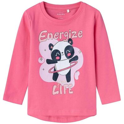 NAME IT Sudadera Rosa Con Estampado De Panda Talla 7 Años NAME IT Sudadera Rosa Con Estampado De Panda Talla 7 Años