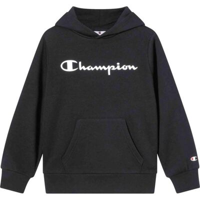 CHAMPION Sudadera Junior Big Printed Logo Hoodie Negro Ref 1178080/1179388 Talla Xl CHAMPION Sudadera Junior Big Printed Logo Hoodie Negro Ref 1178080/1179388 Talla Xl